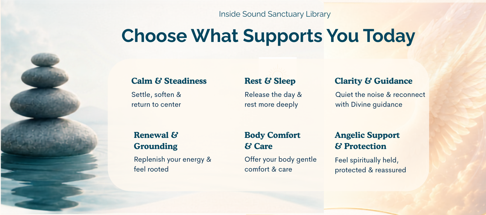 Susan Flerchinger Soar Sound Sanctuary Library